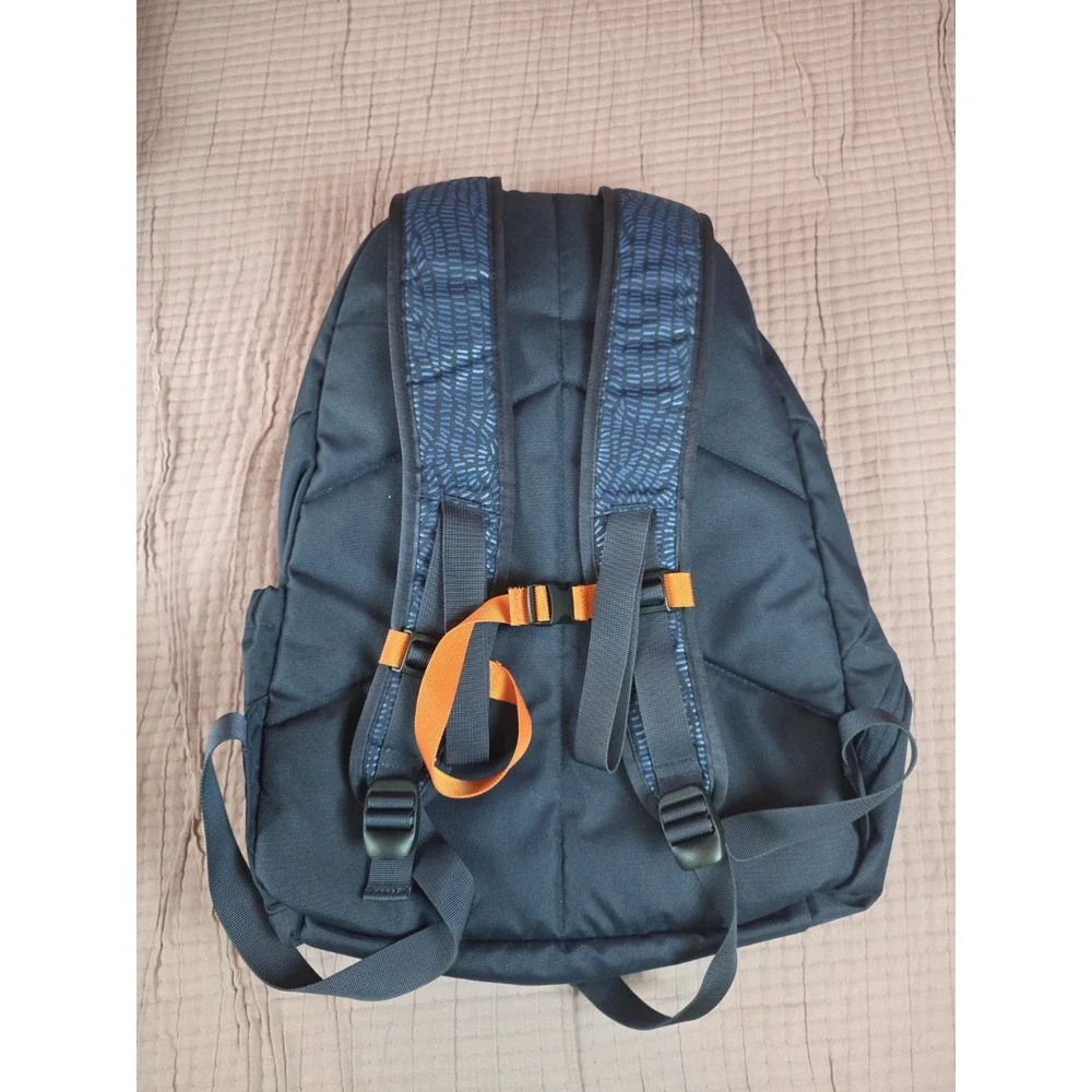 United By Blue X Oru Kayak 25L Rift Backpack Blue Orange Padded Laptop Sleeve